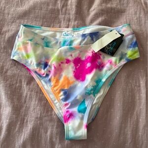 Tie dye bikini bottom brand new